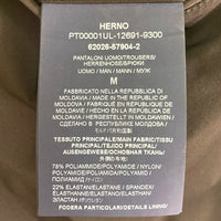 HERNO Laminar ヘルノ ラミナー PT00001UL-12691 ウォーターレペレント 1プリーツ テーパードパンツ ブラック sizeM 瑞穂店
