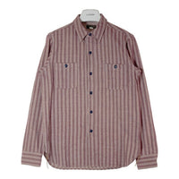 JELADO ジェラード 30's Dobby Stripe CARPENTER SHIRTS ドビーストライプ カーペンターシャツ レッド size15 瑞穂店