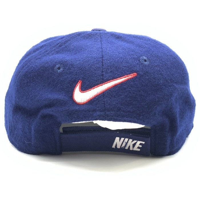 00's NIKE ナイキ PARIS SAINT・GERMAIN パリサンジェルマン ウール アクリル 6パネルキャップ ネイビー 刺繡 マジックテープ 00's NIKE ナイキ PARIS SAINT・GERMAIN パリサンジェルマン ウール