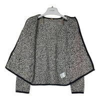 Mila Owen ミラオーウェン 金釦ショート丈 ニットカーディガン ブラック size1 瑞穂店