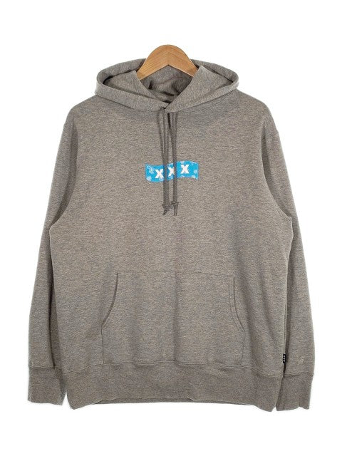 GOD SELECTION XXX グレー パーカー GOD SELECTION XXX ゴッドセレクショントリプルエックス × SANTACRUZ