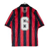 adidas アディダス ACミラン 92-93 ホーム ユニフォーム レッド×ブラック タグ付き sizeL 瑞穂店