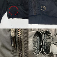 DIESEL Teflon ディーゼル テフロン加工 リバーシブルナイロンパーカー ブレイブマン ブラック SizeS 瑞穂店