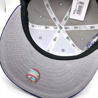 New Era ニューエラ 59FIFTY MLB ロサンゼルス・ドジャース ベースボールキャップ グレー ブルー Size 7 1/2 (59.6cm) 福生店