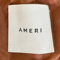 AMERI アメリヴィンテージ 018180110 2018SS OVER HIGH WAIST LIKE PANTS ハイウエストパンツ ブラウン sizeS 瑞穂店