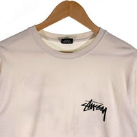 STUSSY ステューシー Angel Pigment Dyed L/S Tee エンジェル ピグメント ダイ 長袖 Tシャツ ロンT オフホワイト Size M 福生店
