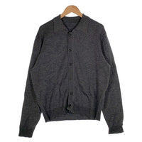 YHONE ウール アクリル ニットカーディガン チャコールグレー Size S 福生店