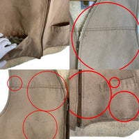 80’s CARHARTT カーハート ダックベスト 内ボア ベージュ 6SV USA製 YKK Size XXLG 福生店