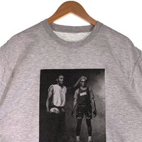 00's NIKE ナイキ MICHAEL JORDAN マイケル ジョーダン SPIKE LEE スパイク リー AIR JORDAN V プロモ 半袖 Tシャツ グレー Size XL 福生店