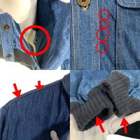 70's Levi's PANATELA リーバイス パナテラ デニム リブジャケット Size L-XL 相当 福生店