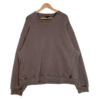 YEEZY SEASON 3 イージー シーズン3 スウェットクルーネックトレーナー チャコールグレー ヘビーウェイト Size L 福生店