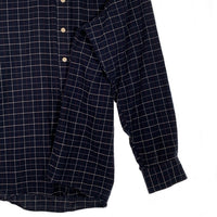 CHAPS RALPH LAUREN チャップスラルフローレン ポロベア刺繡 チェック ボタンダウンシャツ ネイビー Size L 福生店