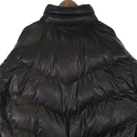 WTAPS ダブルタップス 21AW TTL SYNTHETIC JACKET シンセティックレザー 中綿 ジャケット ブラック 212BRDT-JKM02 Size 03 福生店