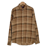 Ralph Lauren ラルフローレン パープルレーベル チェック フランネルシャツ ベージュ Size M 相当 福生店