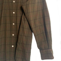 90`s Burberrys` バーバリー チェックシャツ 長袖 グリーン Size L 福生店