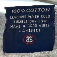 STUSSY ステューシー USA製 紺タグ シングルステッチ SSリンク ファミリーシルエット Tシャツ グレー sizeM 瑞穂店