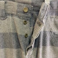 WEST RIDE ウエストライド CYCLETOGS ボーダー パンツ グレー×ライトグレー size32 瑞穂店