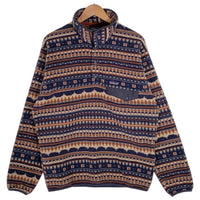 Patagonia パタゴニア Lightweight Synchilla Snap-T ライトウェイト シンチラ スナップT 長袖 フリース プルオーバー マルチ 25580 Size M 福生店