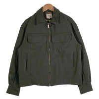 noyoco ノヨコ ウール ジップアップジャケット グリーン Size S 福生店