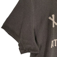 XLARGE エクストララージ 半袖スウェットクルーネック チャコールグレー 0121207 薄手 Size L 福生店