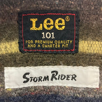Lee リー LS1030 101 STORM RIDER 裏ブランケット 襟コーデュロイ デニム トラッカージャケット Gジャン インディゴ sizeL 瑞穂店