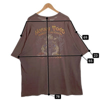 00's HARLEY-DAVIDSON ハーレーダビッドソン ダブルサイド プリントTシャツ スカル テキサス チャコール Size XXL 相当 福生店