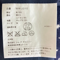 JUNYA WATANABE COMME des GARCONS MAN ジュンヤワタナベ コムデギャルソンマン WH-J010 AD2011 ノルディック柄 ウール ニット テーラードジャケット ネイビー sizeM 瑞穂店