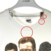 STAR TREK スタートレック anvilボディ USA製 シングルステッチ 25th ANNIVERSARY 91年コピーライト Tシャツ ホワイト sizeL 瑞穂店