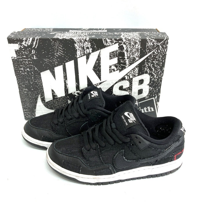 NIKE ナイキ DD8386-001 Wasted Youth Nike SB Dunk Low ウェイステッドユース ダンクロー Black  Denim