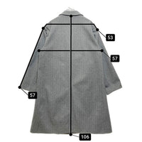 JOURNAL STANDARD relume ジャーナルスタンダード チェスターコート グレー 21-020-464-6040-4-0 Size L 瑞穂店