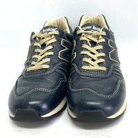 New Balance ニューバランス M670NVY イングランド製 レザー スニーカー ネイビー sizeUS7 瑞穂店
