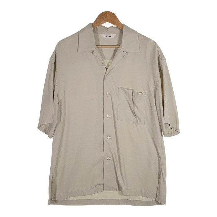 Name. ネーム 22SS VISCOSE S/S OC SH オープンカラーレーヨン