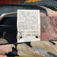 HOUSTON ヒューストン 唐獅子 旭日旗タグ 半袖 アロハシャツ ブラック Size L 福生店