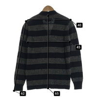 Schott ショット Cardigan カーディガン ブラック グレー 3144011 Size S 福生店