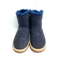 UGG アグ 1006493 W SELENE セリーヌ ショート ムートンブーツ ネイビーsize25cm 瑞穂店