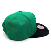 Michell & Ness ミッチェルアンドネス MLB Boston Celtics ボストンセルティックス スナップバックキャップ グリーン ブラック 福生店