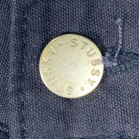 90's STUSSY ステューシー キャンバスコットン トラウザーパンツ ネイビー 中国製 紺タグ Size 32 福生店