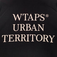 WTAPS ダブルタップス SNEAK URBAN TERRITORY プリント ロングスリーブTシャツ ブラック Size 02 福生店