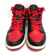 NIKE ナイキ DQ8426-060 Air Jordan 1 Mid Bred Toe スニーカー ブラック size26.5cm 瑞穂店