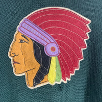 Ralph Lauren ラルフローレン RUGBY ラグビー インディアンヘッド セーター グリーン Size M 福生店