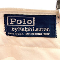 Polo Ralph Lauren ポロラルフローレン USA製 リネンパンツ ホワイト size- 瑞穂店