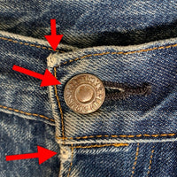 LEVI'S VINTAGE CLOTHING リーバイス ヴィンテージ クロージング 501XX 復刻 デニムパンツ ライトブルー 47501-0117 USA製 Size W32 L34 福生店