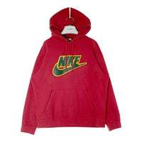 Supreme シュプリーム NIKE ナイキ CK6225-687 19FW Leather Applique Sweatshirt レザーアップリケ スウェットパーカー レッド sizeL 瑞穂店