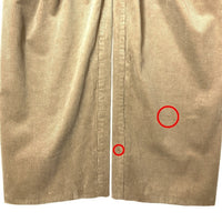 Polo Ralph Lauren ポロラルフローレン メキシコ製 POLO CORDS ツータック コーデュロイパンツ ベージュ size35 瑞穂店