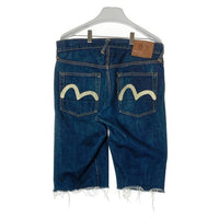 EVISU エヴィス LOT 2000 カモメ カットオフ ショート デニムパンツ インディゴ size32 瑞穂店