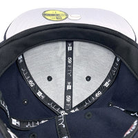 New Era ニューエラ 59FIFTY ニューヨーク・ヤンキース パイピング ベースボールキャップ ネイビー ホワイト Size 7 3/4 (61.5cm) 福生店