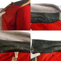 80's Carhartt カーハート ダック地 ウエスタンヨーク ワークジャケット グレー 100周年 赤キルティングライナー Size L 相当 福生店