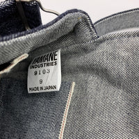 YAMANE INDUSTRIES ヤマネインダストリーズ Lot.9103 Denim Snap-on Flap Shoulder Pouch 9 デニム スナップオン フラップショルダーポーチ バッグ インディゴ 福生店