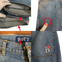 BoTT ボット Loose Fit Jean ルーズフィットジーンズ デニムパンツ ライトブルー 243BoTT34 Size 30 福生店