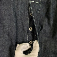 Dry Bones ドライボーンズ Cinch Buckle Denim Overalls シンチバックル デニムオーバーオール インディゴ DJ-934J Size XL 福生店